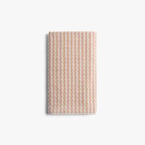 Terry Check Bath Towel Petal - Parachute